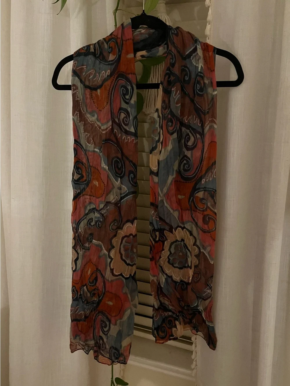 Lightweight Multicolor Scarf - Home Accents